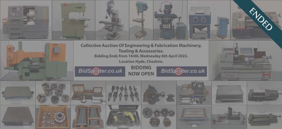 Engineering & Fabrication Machinery, Vehicles, Tooling and Accessories
